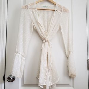 Kimchi Blue - Sheer White Dress - S